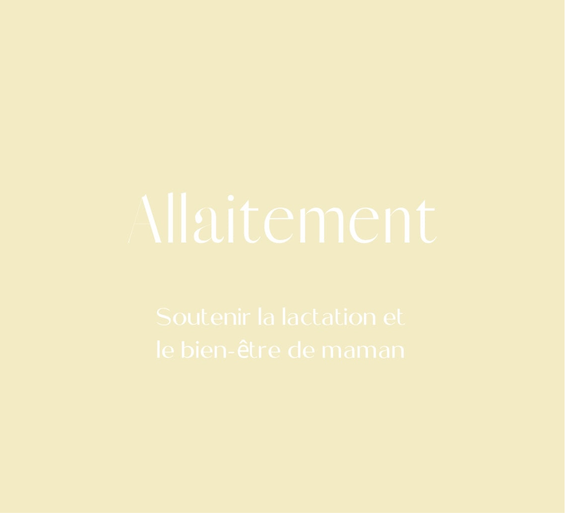 Coffret Allaitement cure (x3)