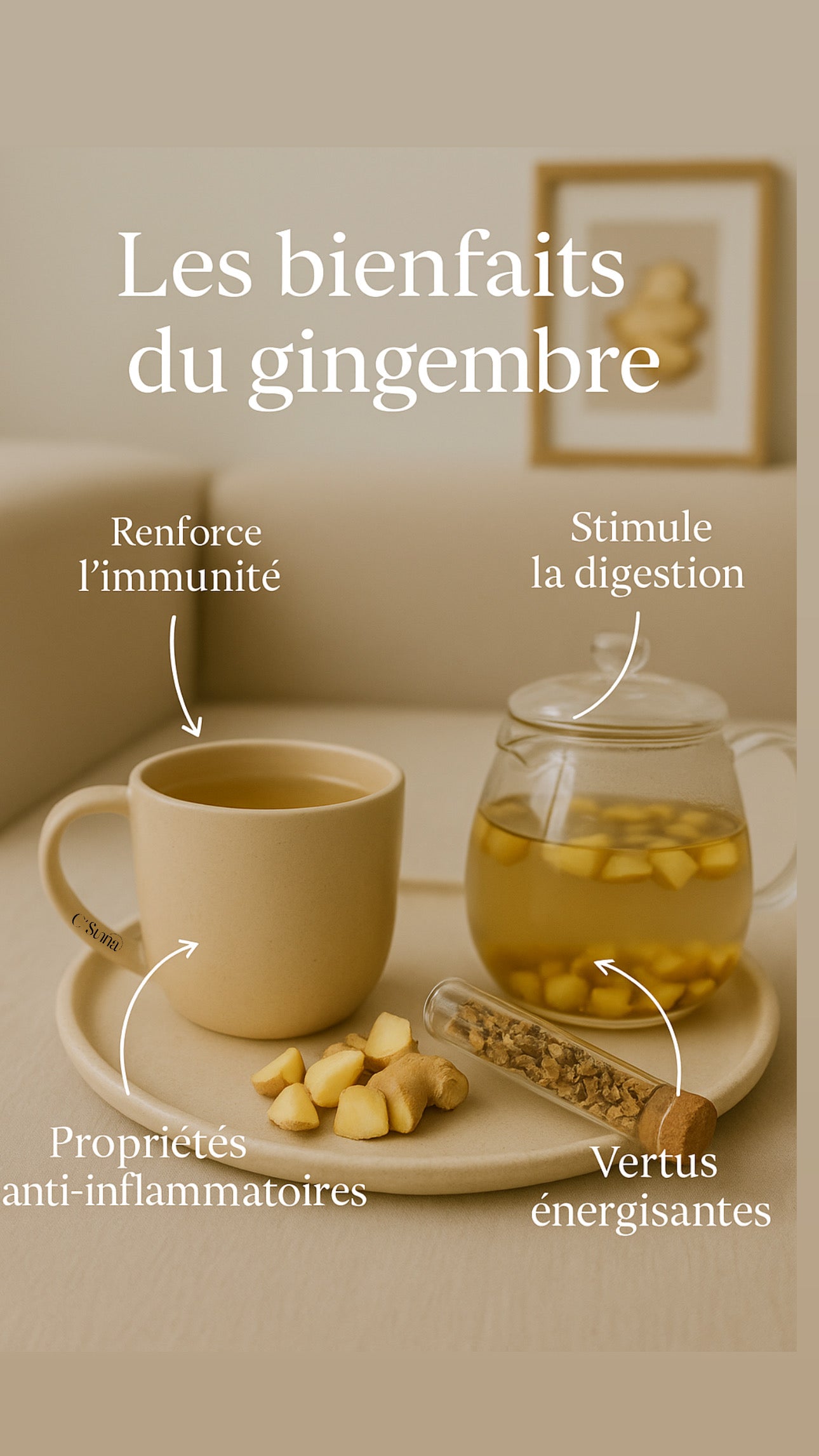 Morceaux de gingembre séchés